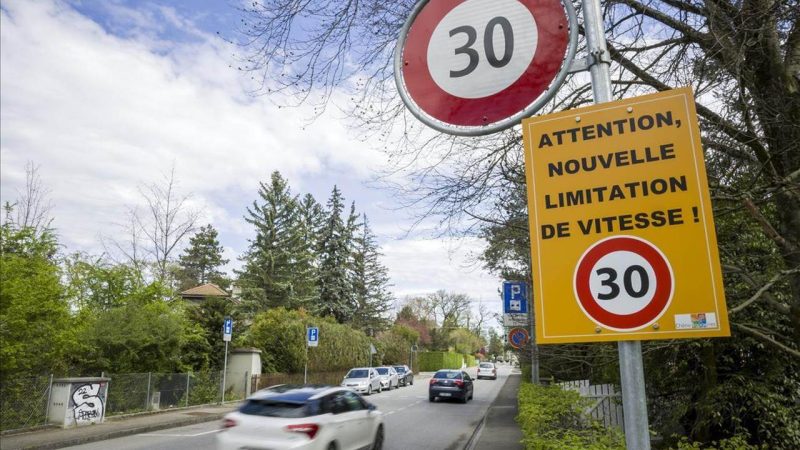 L’ATE lance une pétition pour défendre le 30 km/h en ville face au projet fédéral