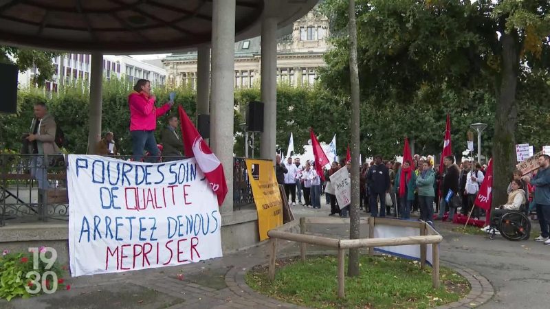 Fribourg : manifestation contre le plan d’économies du canton réunit 3 000 participants