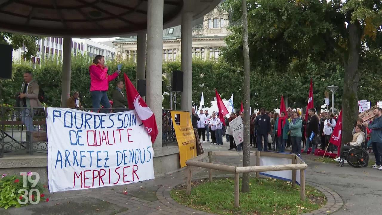 Fribourg : manifestation contre le plan d’économies du canton réunit 3 000 participants
