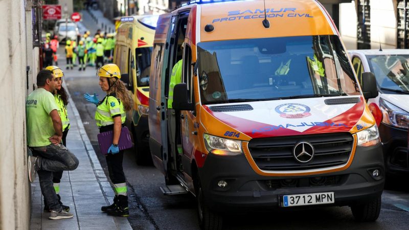 Madrid : deux corps retrouvés après l’effondrement d’un immeuble en travaux près de la Plaza Mayor
