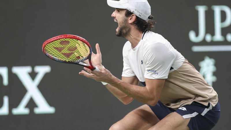 Tennis: Valentin Vacherot invité à Bâle après sa victoire à Shanghai