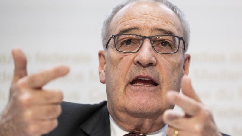 Réduction attendue des droits de douane américains en décembre, selon Guy Parmelin